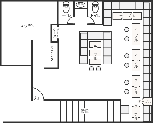 CLUB 星Starのフロアマップ